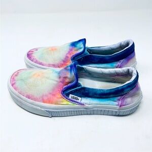 Vans Woman’s Tie-Dye Slip-On Shoes